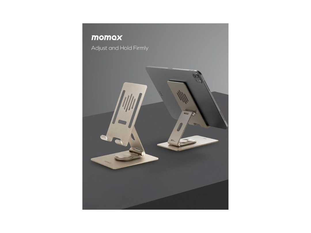 Buy Momax Fold Stand Rotatable Phone & Tablet Stand - Adjustable in Qatar Buy Momax Fold Stand Rotatable Phone & Tablet Stand - Adjustable in Qatar